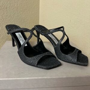 Anise 75 Glitter Fabric  Slides Women's Size: 6 | IT 36